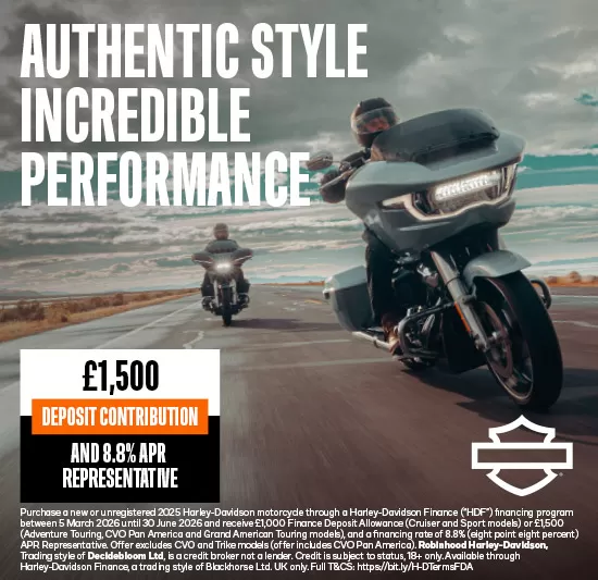 MY25 Finance Deposit Allowance - Offer at Robinhood Harley-Davidson