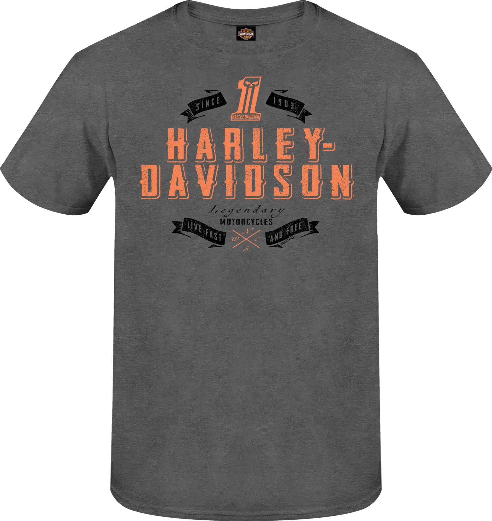 Harley Davidson Men s Simple Dealer T Shirt 3001692